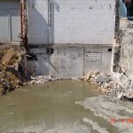 Grundwasserstand vor der Wasserabsenkung