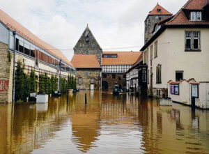 Domäne Marienburg Hochwasser Sanierung